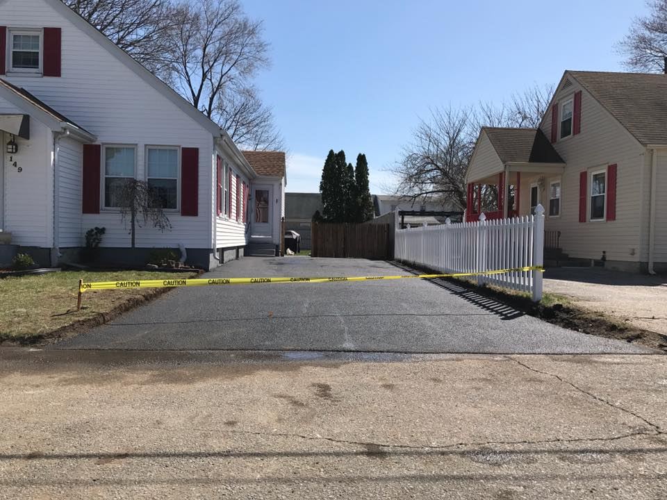 DeJesus Paving Corp asphalt paving project